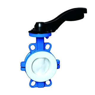 Full PTFE Coated Butterfly Valve