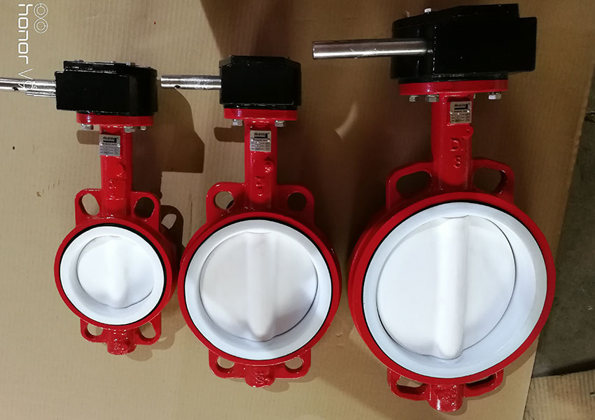 Full PTFE Coated Butterfly Valve