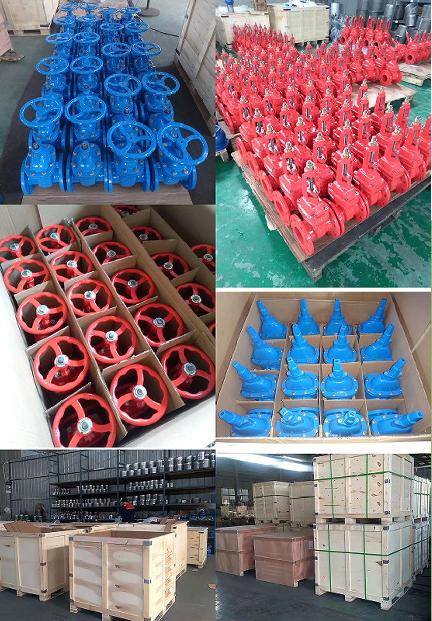 50mm butterfly valve packaing and transportation