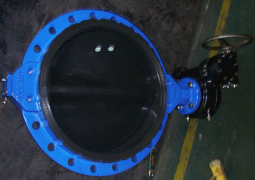 Disc Coated Rubber Butterfly Valve