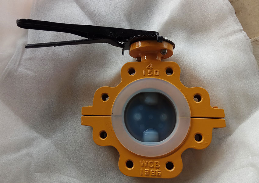 Full PTFE Coated Butterfly Valve