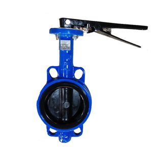High Quality Disc Coated Rubber Butterfly Valve