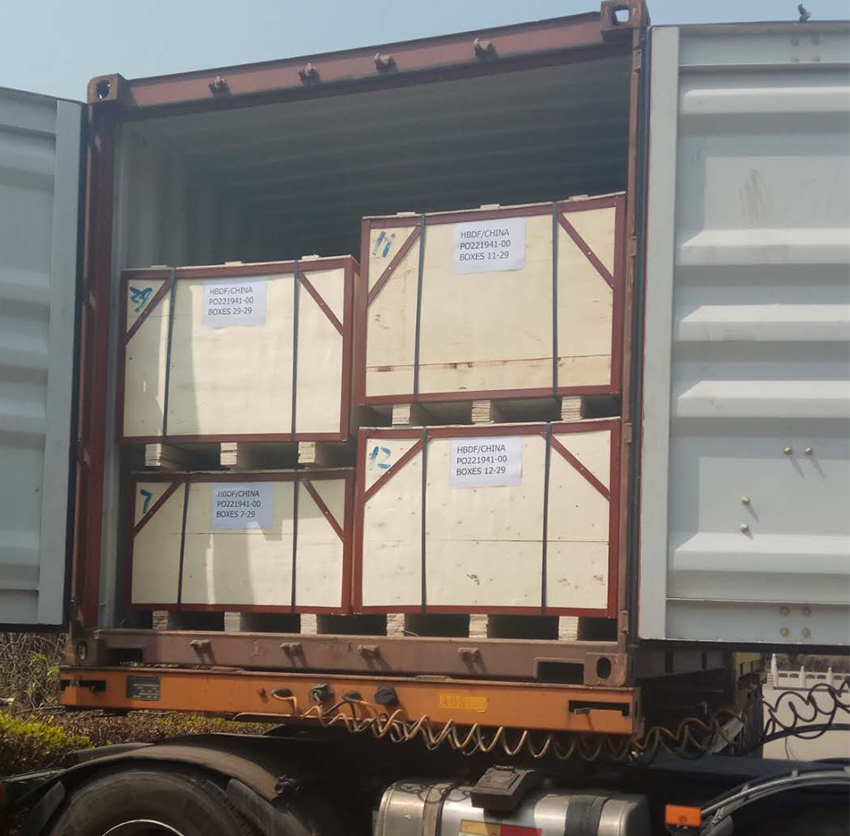 2.5 inch butterfly valve packaing and transportation