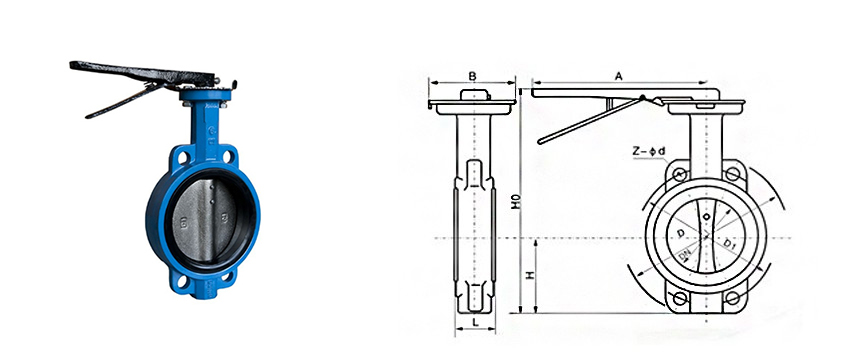 Marine Double Flanged Butterfly Valves