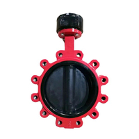Disc Coated Rubber Butterfly Valve