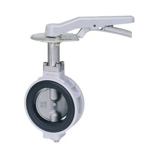 Aluminium butterfly valve dn50
